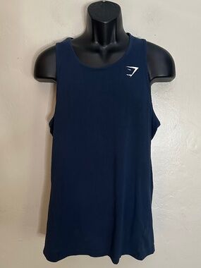 Gymshark Tank Top Medium Gently worn 57% cotton/38% polyester/5% elastane